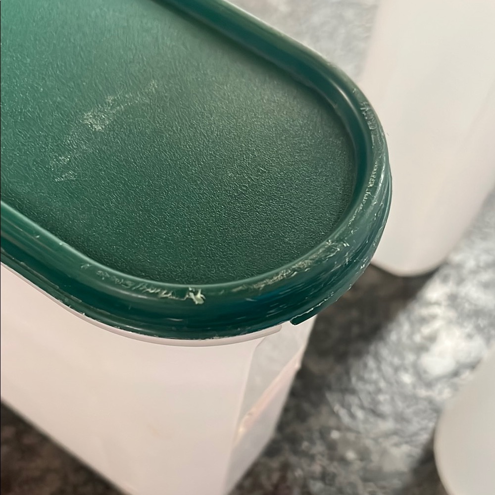 Tupperware White and Green Food Storage Containers. Modular Mates.. - Picture 5 of 5